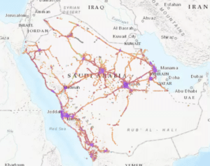 Internet w Arabii Saudyjskiej eSIM Arabia Saudyjska zasieg sieci Ooredoo