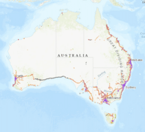 Internet w Australii - zasięg sieci Optus