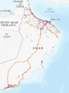 Internet w Omanie eSIM Oman zasieg sieci Ooredoo